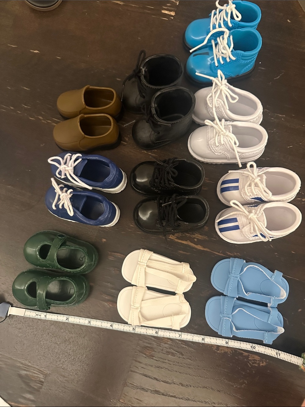 Assorted Kids 3” Doll shoes lot fit next generation American girl